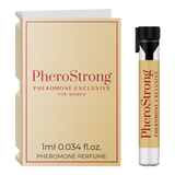 Пробник жіночих парфумів з феромонами - PheroStrong pheromone EXCLUSIVE for Women, 1 мл 5905669259446 фото