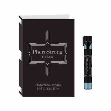 Пробник чоловічих парфумів з феромонами - PheroStrong pheromone for Men, 1 мл 5905669259316 фото