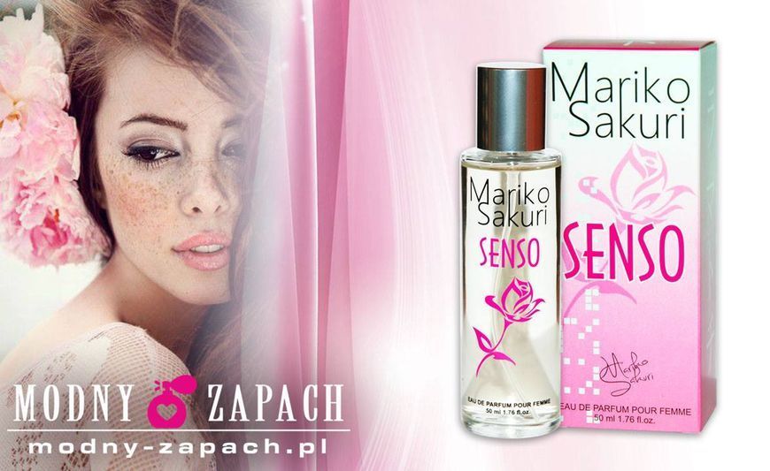 Парфуми з феромонами Aurora Mariko Sakuri SENSO для жінок 50 мл 5903111016487 фото
